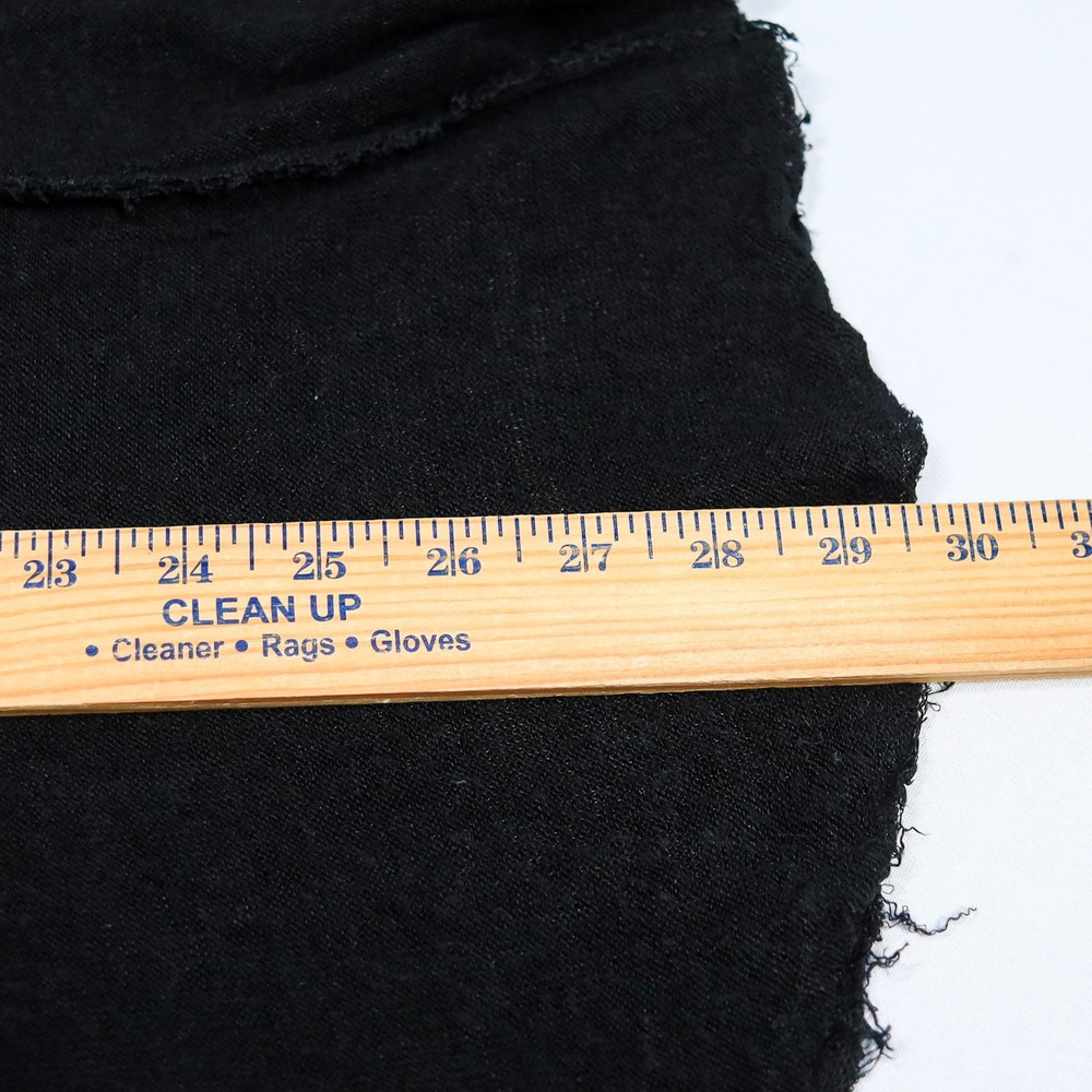Intimately Free People Tunic Women S Black Sheer Whimsigoth Raw Seam 3/4 Sleeve - Picture 10 of 11